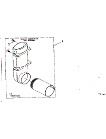 Sales Accessory Parts Optional Parts Not Included parts for Kenmore Washer Dryer Combo 110.88495800 (11088495800, 110 88495800) from AppliancePartsPros.com