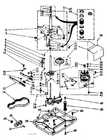 Washer Drive Parts parts for Kenmore Washer Dryer Combo 110.88495820 (11088495820, 110 88495820) from AppliancePartsPros.com