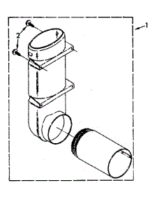 Lck 4500 parts for Kenmore Washer Dryer Combo 110.88675100 (11088675100, 110 88675100) from AppliancePartsPros.com
