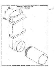 Sales Accessory (Lck 4500) parts for Kenmore Washer Dryer Combo 110.88675110 (11088675110, 110 88675110) from AppliancePartsPros.com