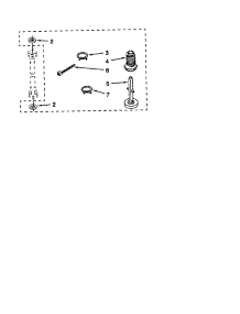 Miscellaneous parts for Kenmore Washer Dryer Combo 110.88732790 (11088732790, 110 88732790) from AppliancePartsPros.com