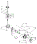 Brake, Clutch, Gearcase, Motor And Pump Parts