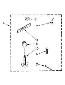 Miscellaneous parts for Kenmore Washer 110.82870910 (11082870910, 110 82870910) from AppliancePartsPros.com