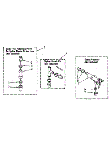 Water System parts for Kenmore Washer 110.82873320 (11082873320, 110 82873320) from AppliancePartsPros.com