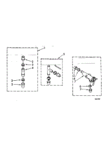 Water System Parts parts for Kenmore Washer 110.82873600 (11082873600, 110 82873600) from AppliancePartsPros.com