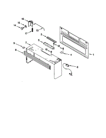 Cabinet And Installation parts for Kenmore Microwave 665.69612990 (66569612990, 665 69612990) from AppliancePartsPros.com