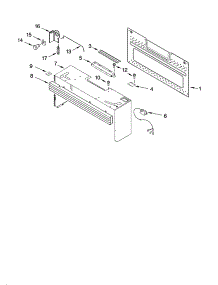 Cabinet And Installation Parts parts for Kenmore Microwave 665.69682991 (66569682991, 665 69682991) from AppliancePartsPros.com