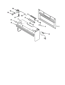 Cabinet And Installation parts for Kenmore Microwave 665.69687990 (66569687990, 665 69687990) from AppliancePartsPros.com