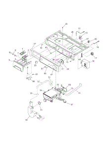 Control Panel parts for Kenmore Washer 417.27182701 (41727182701, 417 27182701) from AppliancePartsPros.com