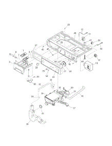 Control Panel parts for Kenmore Washer 417.27182702 (41727182702, 417 27182702) from AppliancePartsPros.com