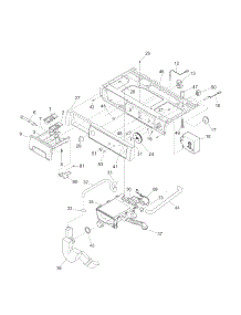 Control Panel parts for Kenmore Washer 417.27182703 (41727182703, 417 27182703) from AppliancePartsPros.com