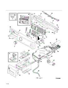Controls parts for Kenmore Washer 417.41100000 (41741100000, 417 41100000) from AppliancePartsPros.com