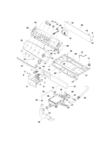 Control Panel parts for Kenmore Washer 417.43052200 (41743052200, 417 43052200) from AppliancePartsPros.com