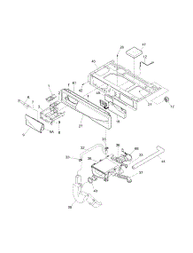 Control Panel parts for Kenmore Washer 417.44072300 (41744072300, 417 44072300) from AppliancePartsPros.com