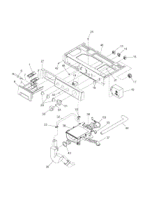 Control Panel parts for Kenmore Washer 417.44102301 (41744102301, 417 44102301) from AppliancePartsPros.com