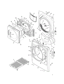 Front Panel / Lint Filter parts for Kenmore Dryer 417.81102000 (41781102000, 417 81102000) from AppliancePartsPros.com