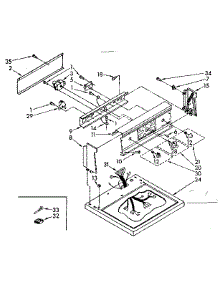 Top And Control Panel Parts parts for Kenmore Dryer 110.87379830 (11087379830, 110 87379830) from AppliancePartsPros.com
