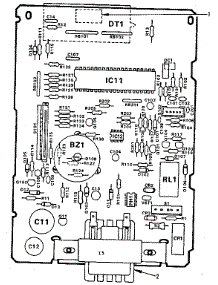 Power And Control Circuit Board parts for Kenmore Microwave 564.8568510 (5648568510, 564 8568510) from AppliancePartsPros.com