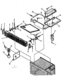 Grill And Duct parts for Kenmore Microwave 564.8568511 (5648568511, 564 8568511) from AppliancePartsPros.com
