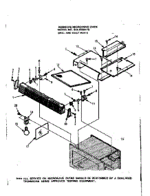 Grill And Duct Parts parts for Kenmore Microwave 564.8598410 (5648598410, 564 8598410) from AppliancePartsPros.com
