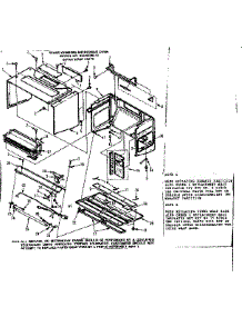 Outer Wrap Parts parts for Kenmore Microwave 564.8598410 (5648598410, 564 8598410) from AppliancePartsPros.com