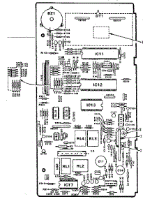 Power And Control Circuit Board parts for Kenmore Microwave 564.8598610 (5648598610, 564 8598610) from AppliancePartsPros.com