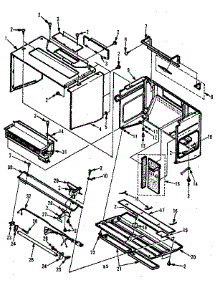 Outer Wrap Parts parts for Kenmore Microwave 564.8598610 (5648598610, 564 8598610) from AppliancePartsPros.com