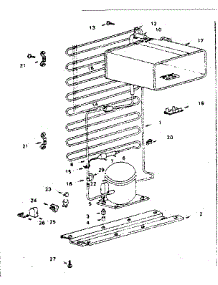 Cooling Unit parts for Kenmore Refrigerator 564.8611100 (5648611100, 564 8611100) from AppliancePartsPros.com