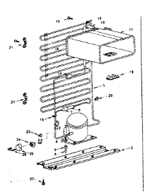 Cooling Unit parts for Kenmore Refrigerator 564.8611111 (5648611111, 564 8611111) from AppliancePartsPros.com