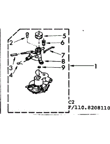 Pump Parts parts for Kenmore Washer 110.82081110 (11082081110, 110 82081110) from AppliancePartsPros.com