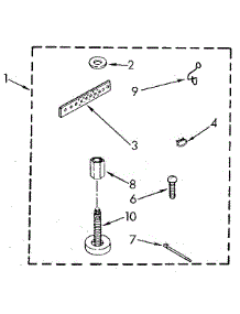 Miscellaneous parts for Kenmore Washer 110.82982820 (11082982820, 110 82982820) from AppliancePartsPros.com