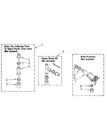 Water System parts for Kenmore Washer 110.82983110 (11082983110, 110 82983110) from AppliancePartsPros.com
