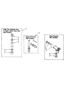 Water System parts for Kenmore Washer 110.82983300 (11082983300, 110 82983300) from AppliancePartsPros.com
