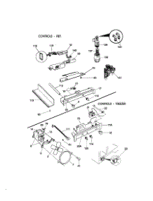 Controls parts for Kenmore Refrigerator 253.59689990 (25359689990, 253 59689990) from AppliancePartsPros.com