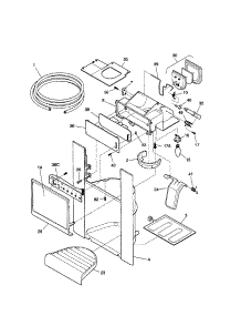 Dispenser parts for Kenmore Refrigerator 253.59689993 (25359689993, 253 59689993) from AppliancePartsPros.com
