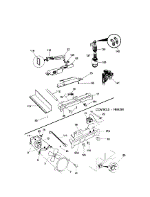 Controls parts for Kenmore Refrigerator 253.59689993 (25359689993, 253 59689993) from AppliancePartsPros.com