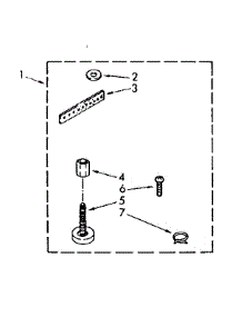 Miscellaneous parts for Kenmore Washer 110.81361750 (11081361750, 110 81361750) from AppliancePartsPros.com