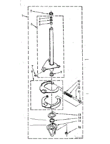Brake And Drive Tube Parts parts for Kenmore Washer 110.81362220 (11081362220, 110 81362220) from AppliancePartsPros.com