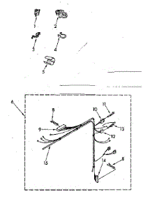 Wiring Harness Parts parts for Kenmore Washer 110.81362230 (11081362230, 110 81362230) from AppliancePartsPros.com