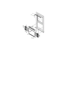 Window Mounting parts for Kenmore Air Conditioner 253.79088990 (25379088990, 253 79088990) from AppliancePartsPros.com
