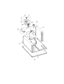 Compressor parts for Kenmore Air Conditioner 253.79093990 (25379093990, 253 79093990) from AppliancePartsPros.com