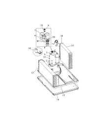 Compressor parts for Kenmore Air Conditioner 253.79104991 (25379104991, 253 79104991) from AppliancePartsPros.com