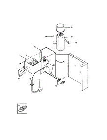 Control parts for Kenmore Air Conditioner 253.79106990 (25379106990, 253 79106990) from AppliancePartsPros.com
