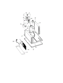 Compressor parts for Kenmore Air Conditioner 253.79107990 (25379107990, 253 79107990) from AppliancePartsPros.com