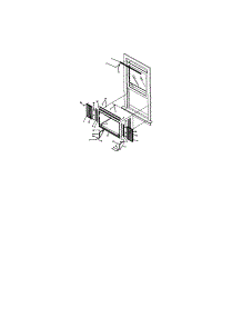Window Mounting parts for Kenmore Air Conditioner 253.79135990 (25379135990, 253 79135990) from AppliancePartsPros.com