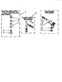 Water System parts for Kenmore Washer 110.92580900 (11092580900, 110 92580900) from AppliancePartsPros.com