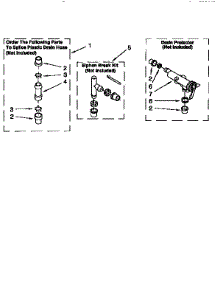 Water System parts for Kenmore Washer 110.92581220 (11092581220, 110 92581220) from AppliancePartsPros.com