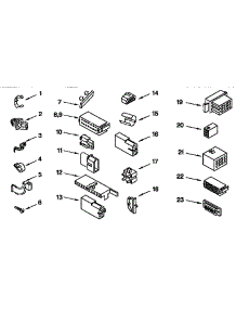 Wiring Harness parts for Kenmore Washer 110.92583100 (11092583100, 110 92583100) from AppliancePartsPros.com