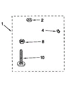 Miscellaneous parts for Kenmore Washer 110.92583110 (11092583110, 110 92583110) from AppliancePartsPros.com