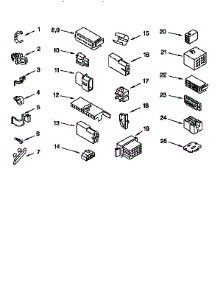 Wiring Harness parts for Kenmore Washer 110.92583220 (11092583220, 110 92583220) from AppliancePartsPros.com